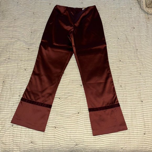 Stunning Burgundy Work Order pants - Picture 1 of 4